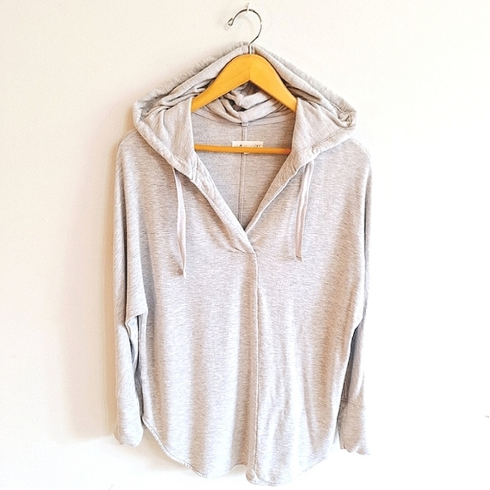 Lou & Grey Ribtrim Signaturesoft Hoodie Top - Small